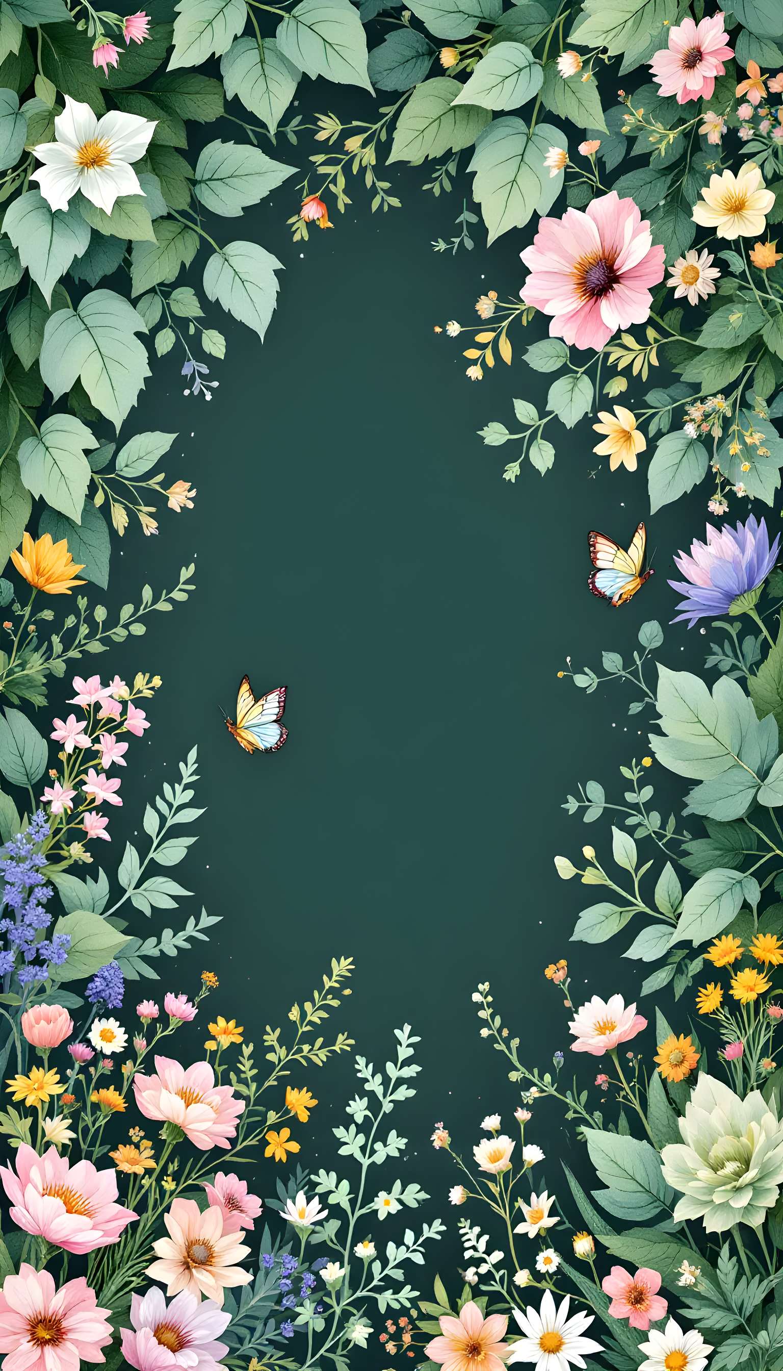 Floral Garden Phone Case Design Floral Garden Phone Case Design