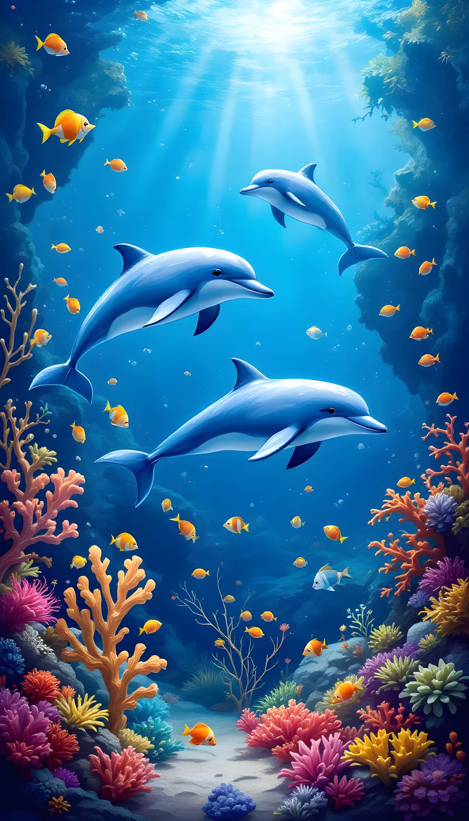 Tropical Ocean Scene Phone Case