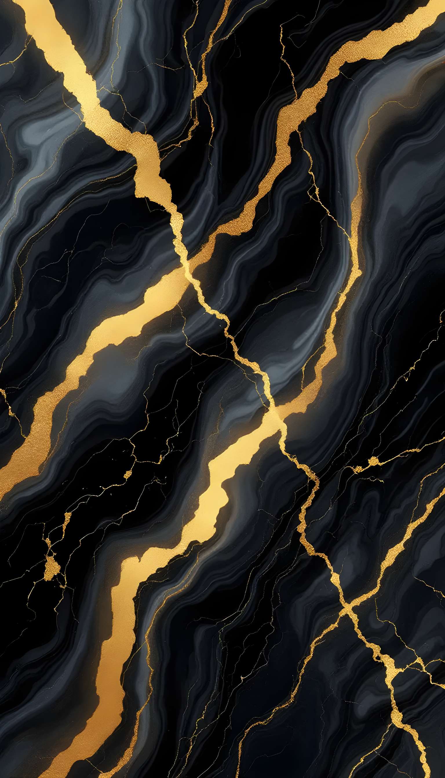 Luxurious Swirling Marble Design Phone Case