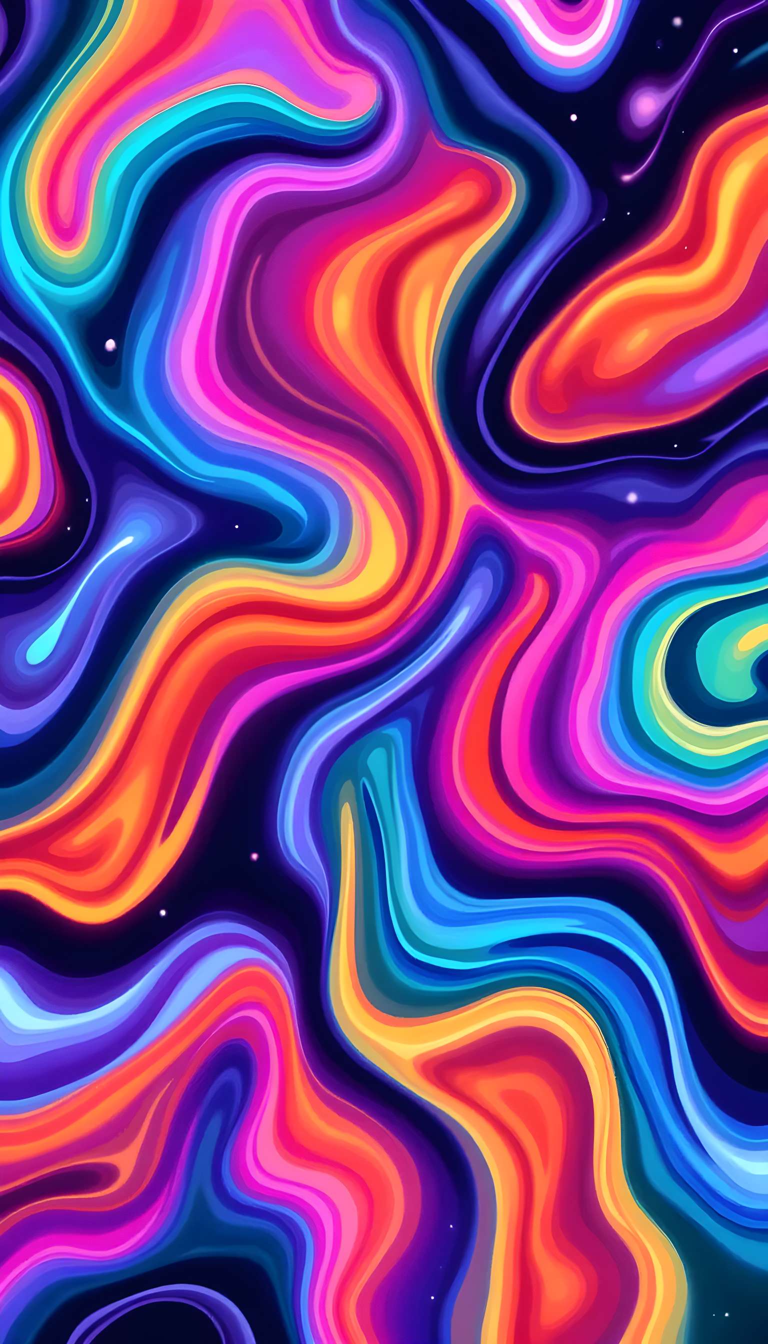 Vibrant Retro Liquid Patterns Phone Case Vibrant Retro Liquid Patterns Phone Case