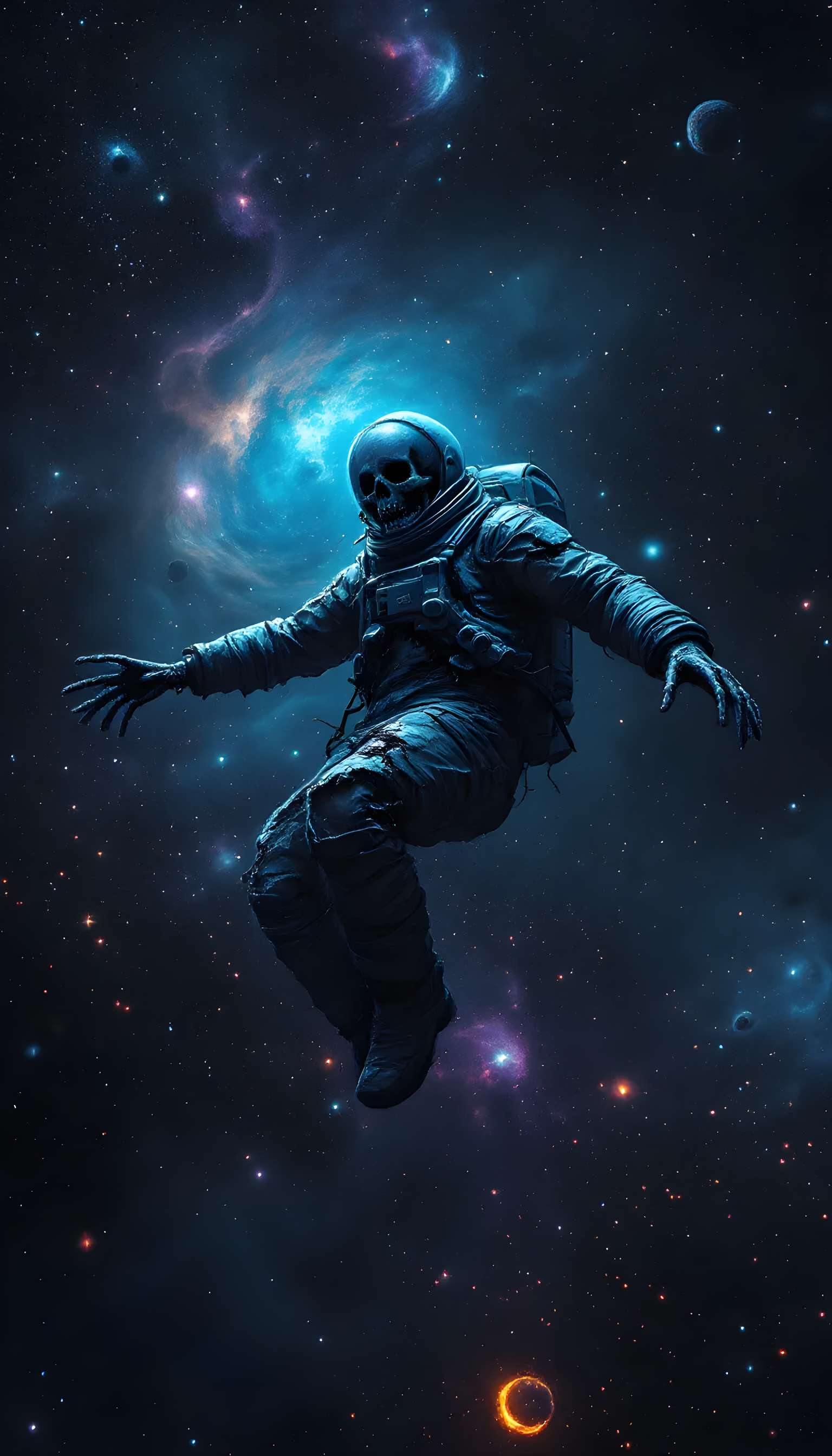 Cosmic Zombie Astronaut Design Phone Case Cosmic Zombie Astronaut Design Phone Case