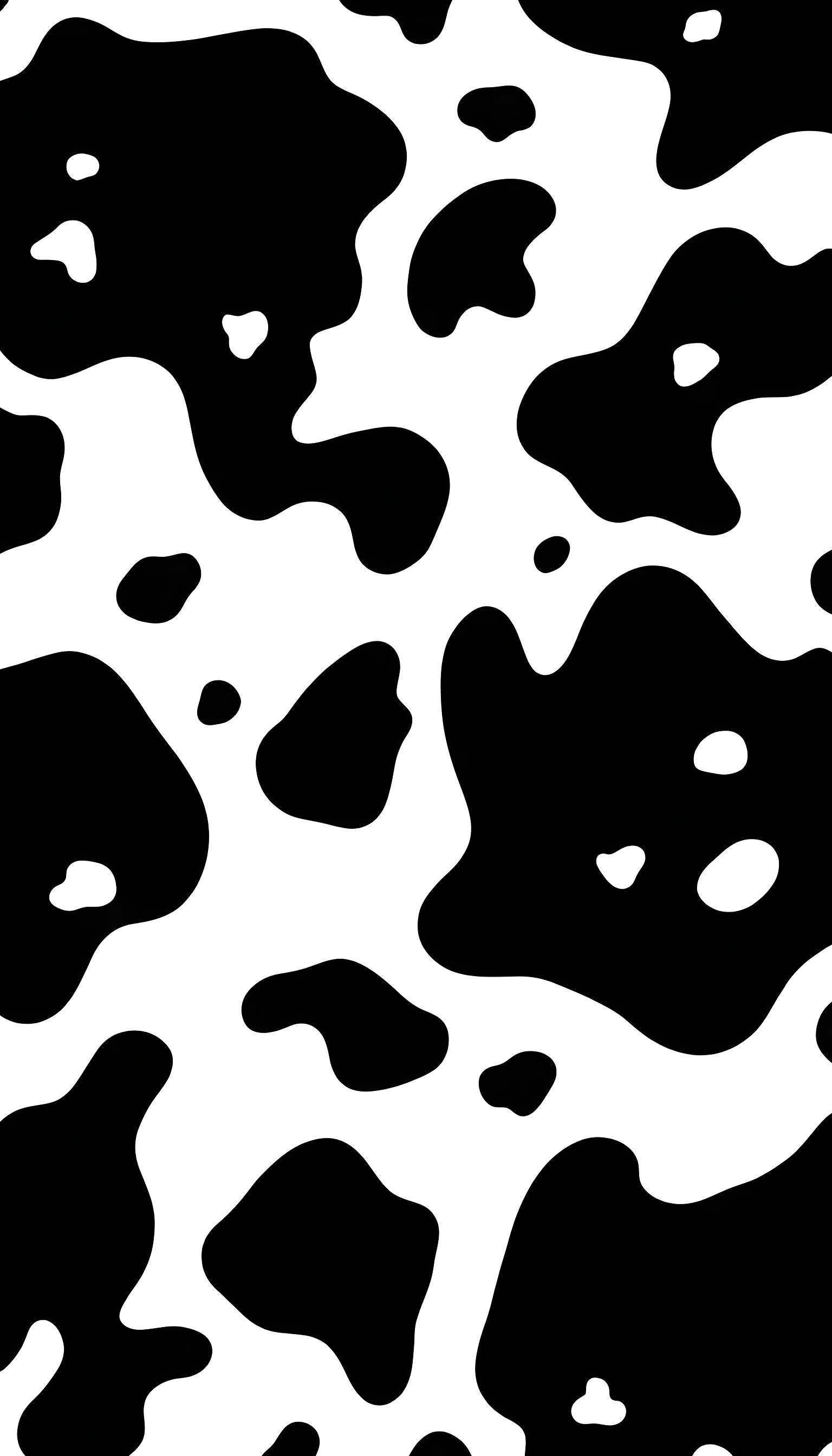 Simplistic Cow Print Pattern Phone Case