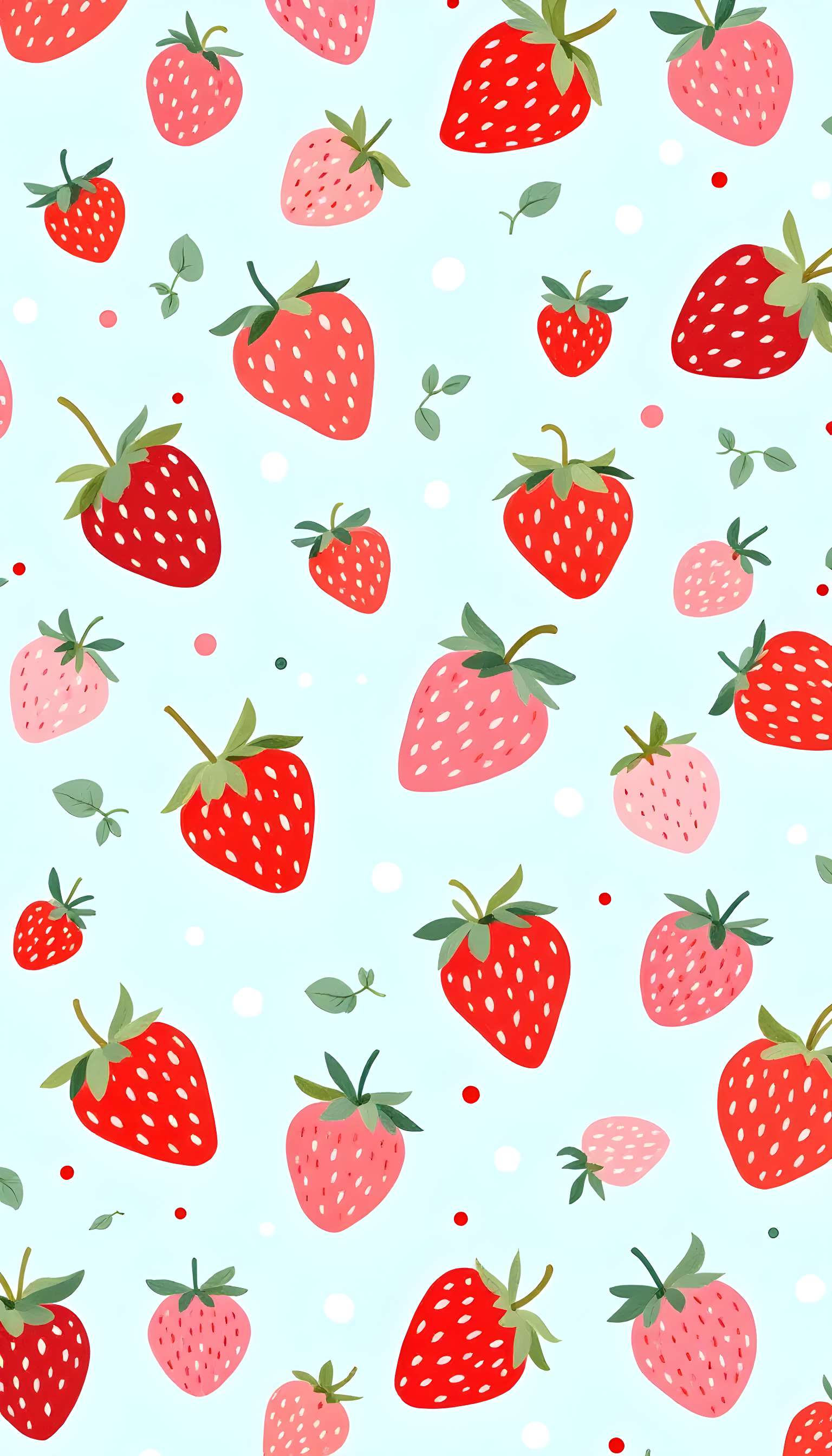 Cute Strawberry Pattern Design Phone Case Cute Strawberry Pattern Design Phone Case