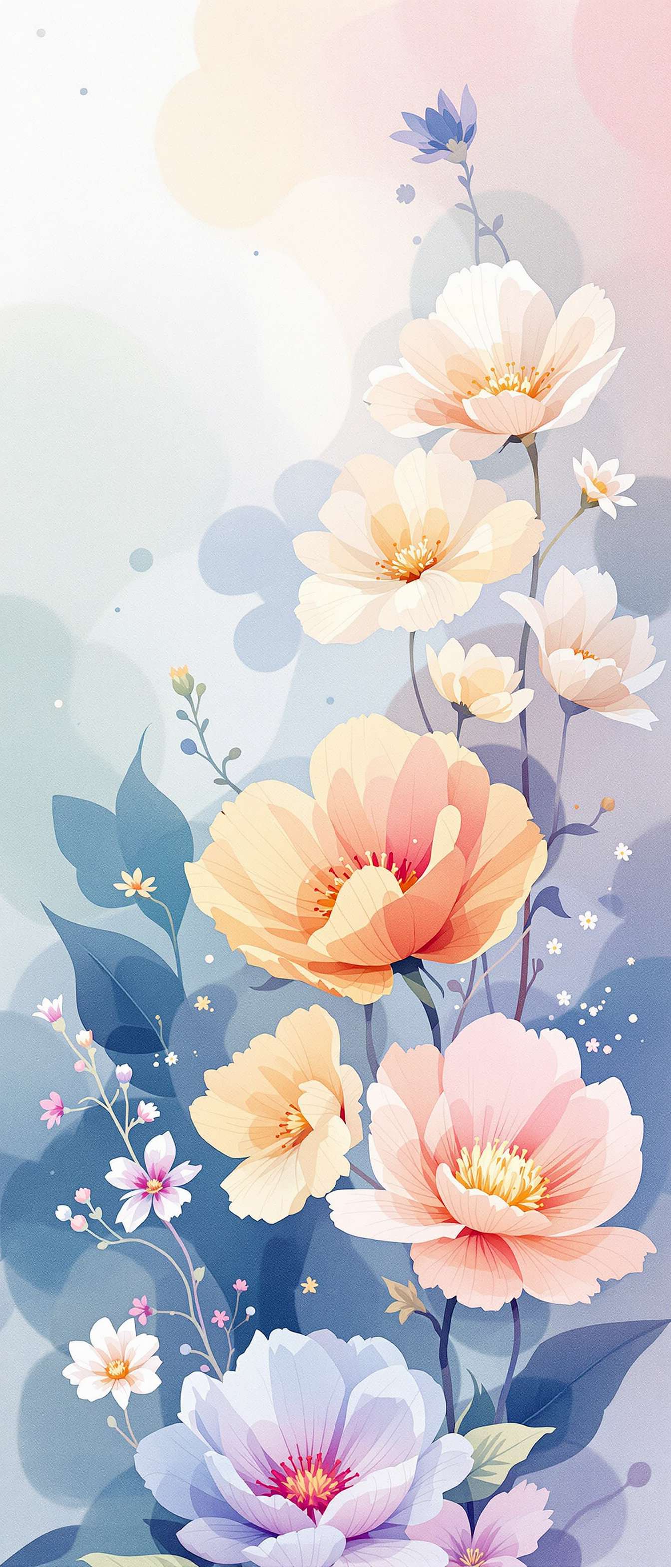 Vibrant Watercolor Floral Arrangement Phone Case Vibrant Watercolor Floral Arrangement Phone Case
