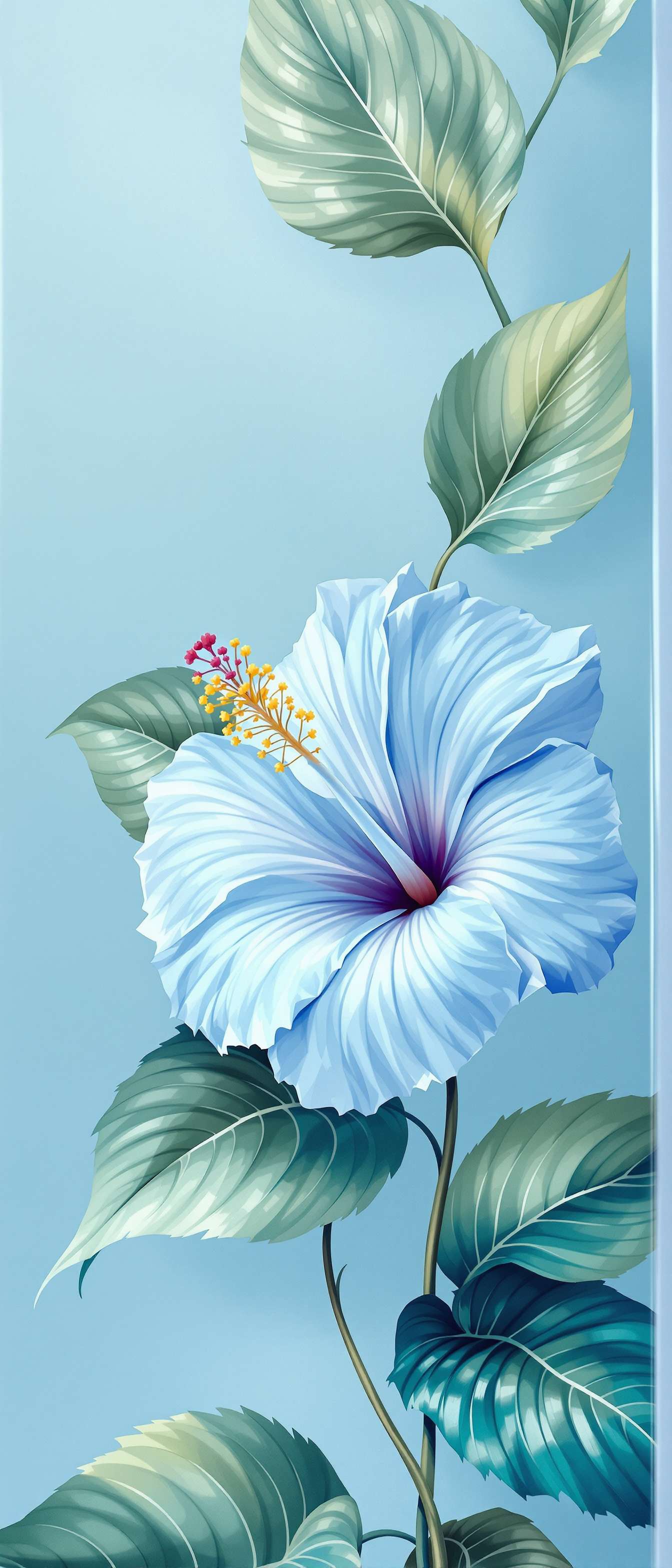 Tropical Hibiscus Phone Case