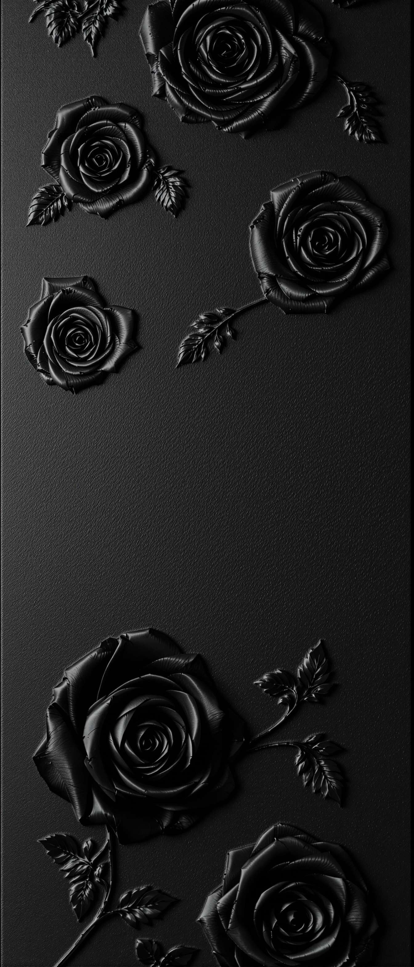 Elegant Black Rose Phone Case Elegant Black Rose Phone Case