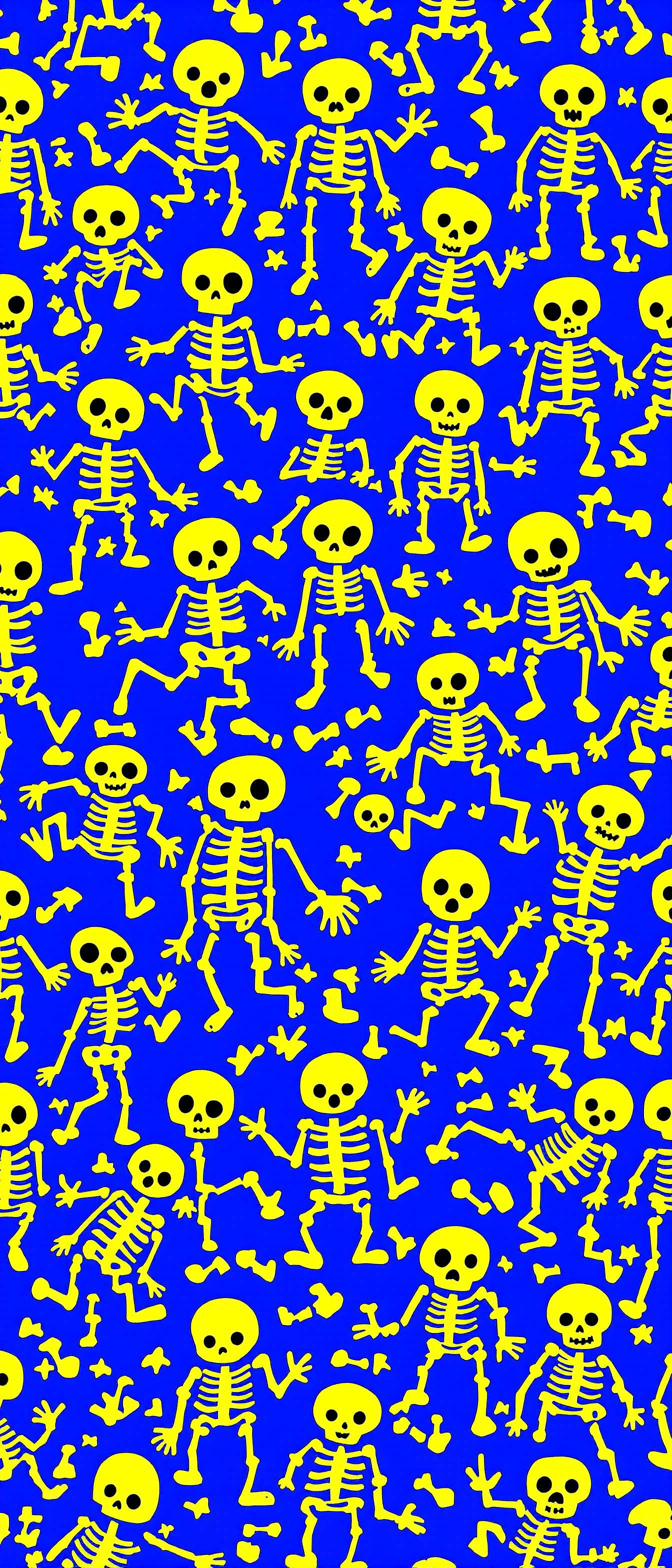 Dancing Skeleton Pattern Phone Case Dancing Skeleton Pattern Phone Case