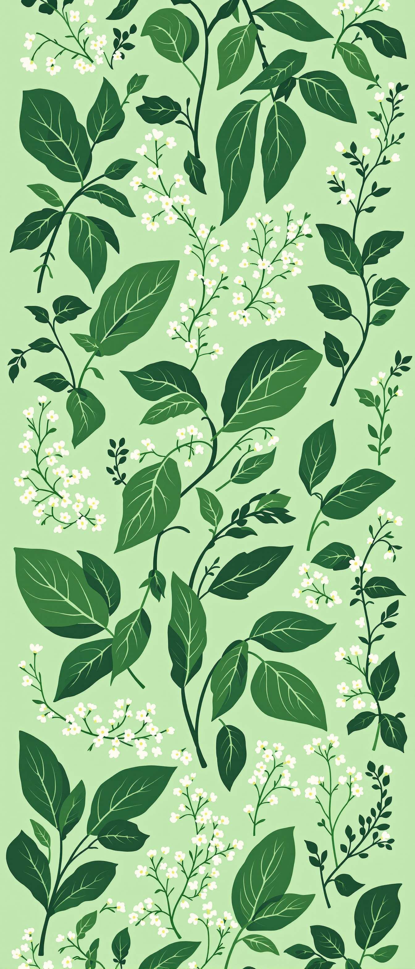 Basil Pattern Design Phone Case Basil Pattern Design Phone Case