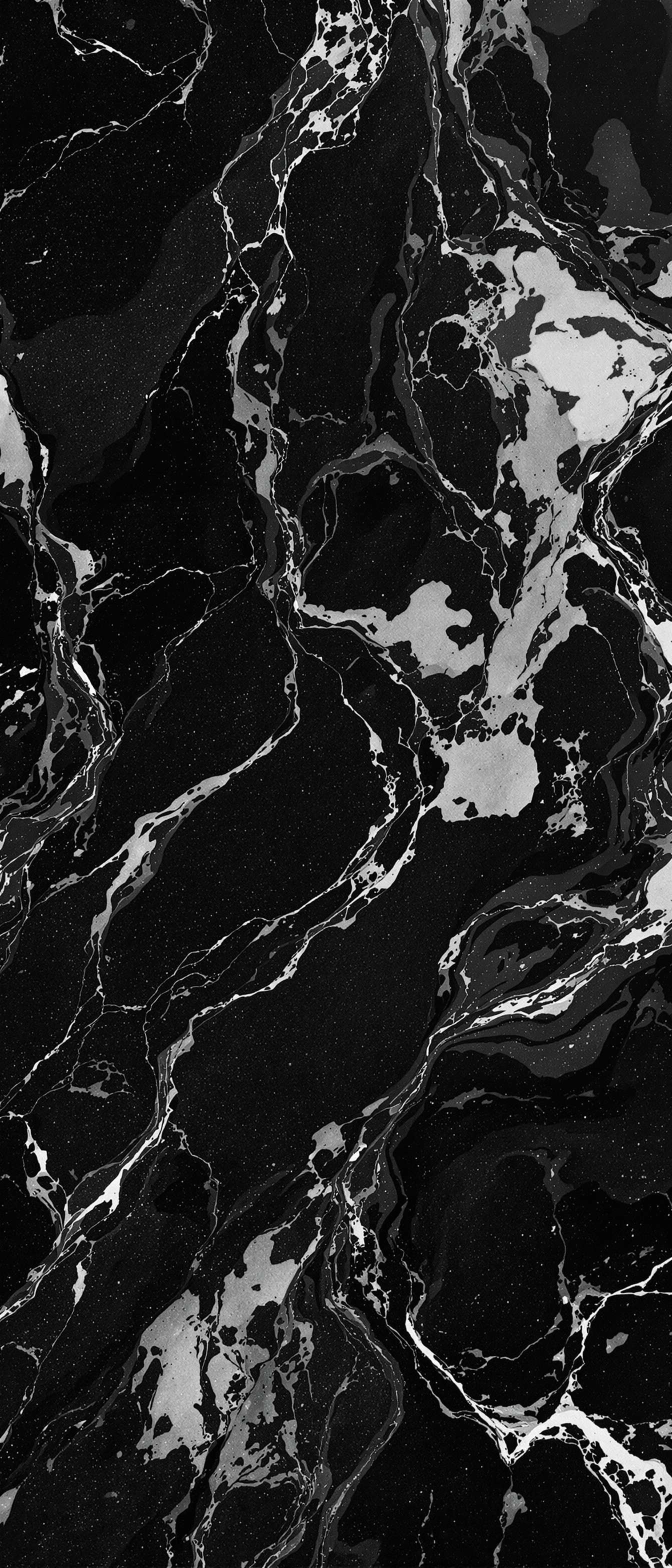 Black and White Marble Pattern Phone Case Black and White Marble Pattern Phone Case