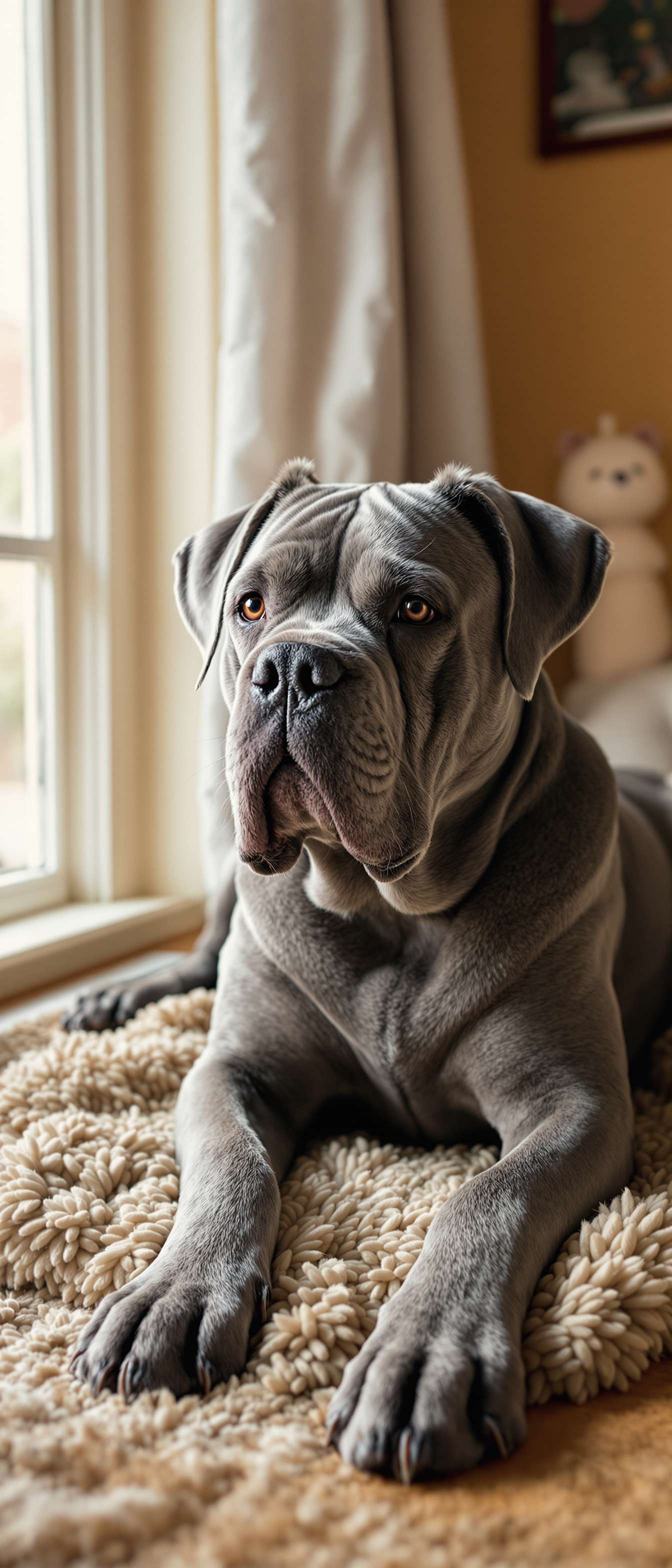Grey Cane Corso Portrait Phone Case Grey Cane Corso Portrait Phone Case