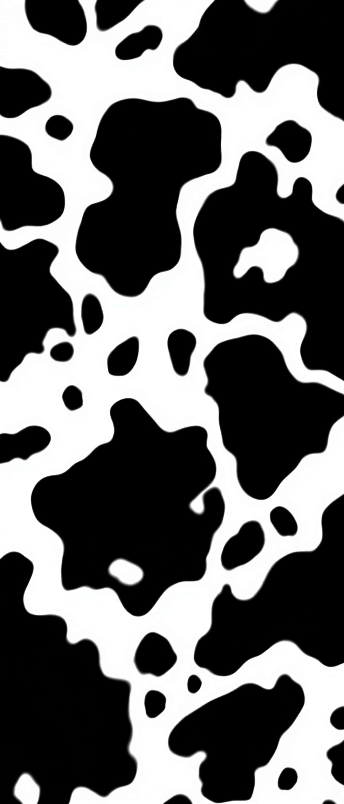 Monochrome Cow Pattern Design Phone Case
