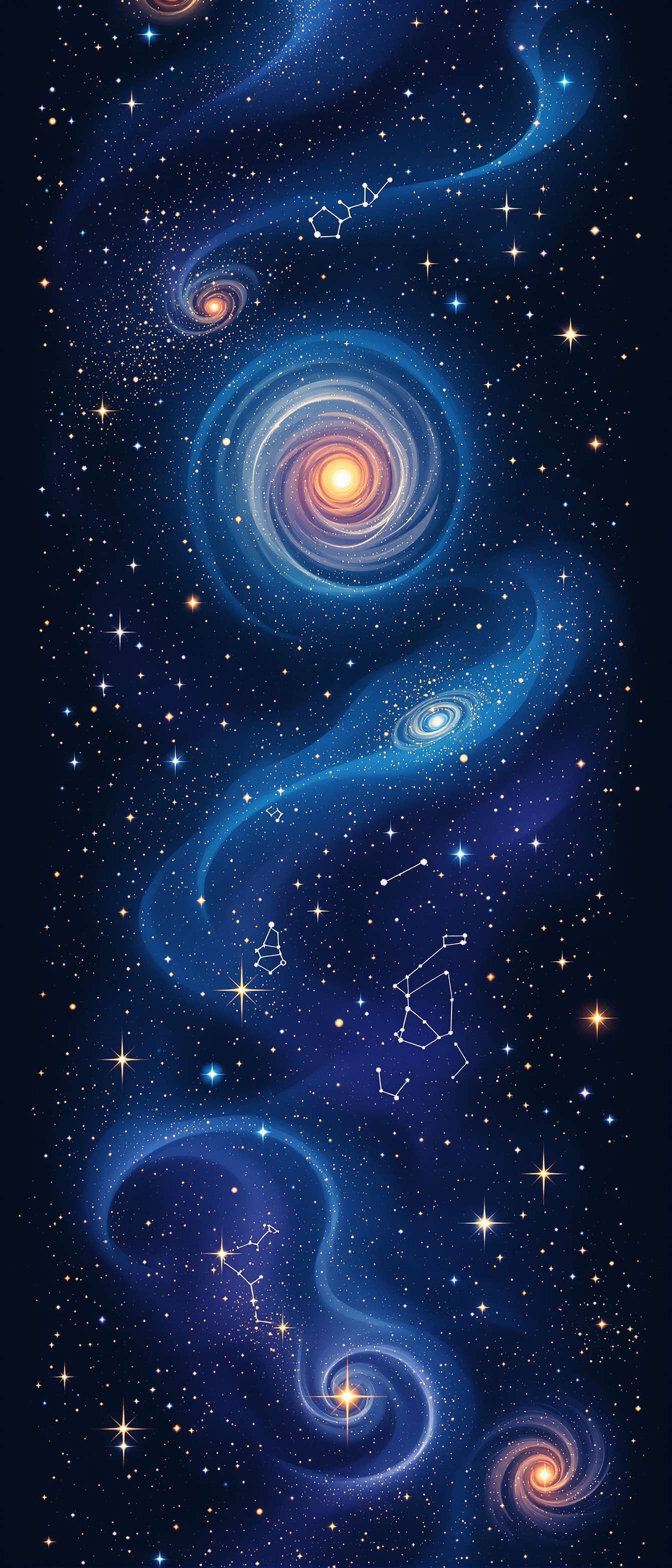 Celestial Galaxy Phone Case Design Celestial Galaxy Phone Case Design