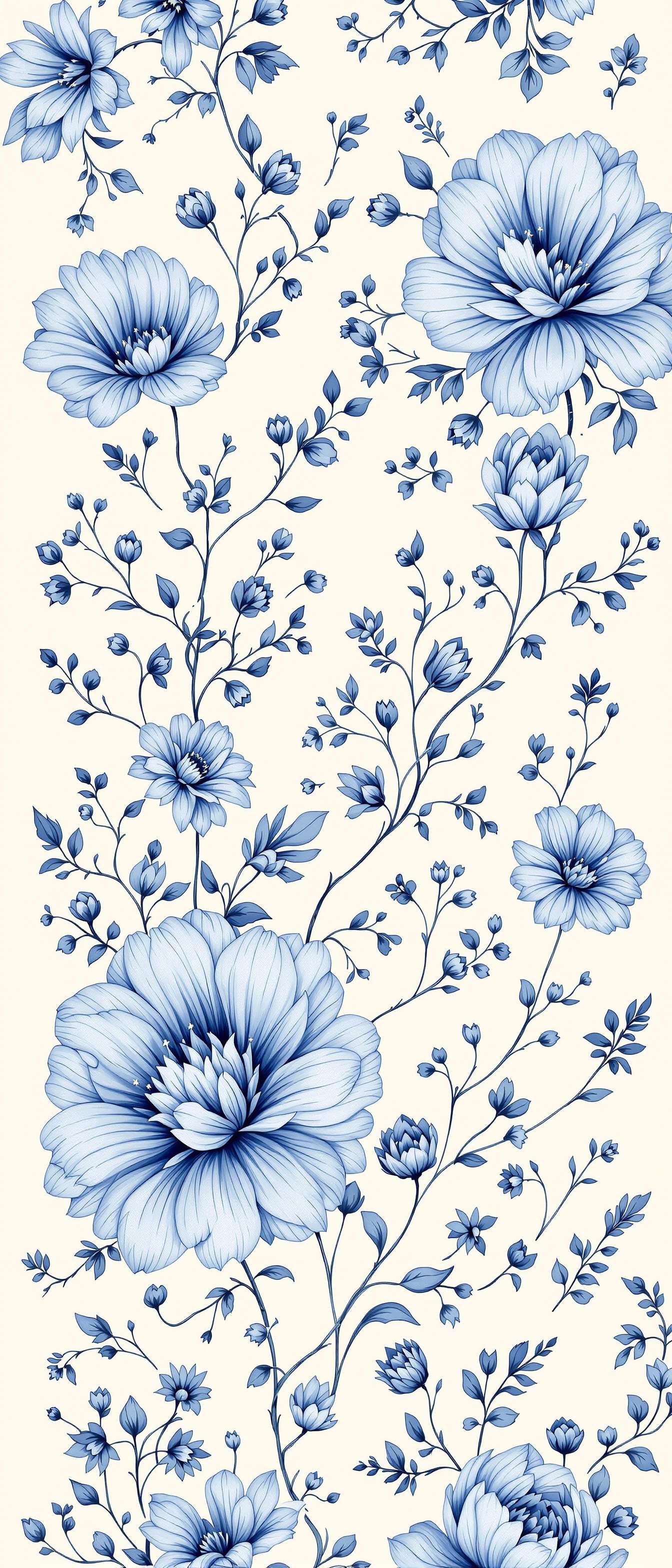 Vintage Floral Phone Case Design