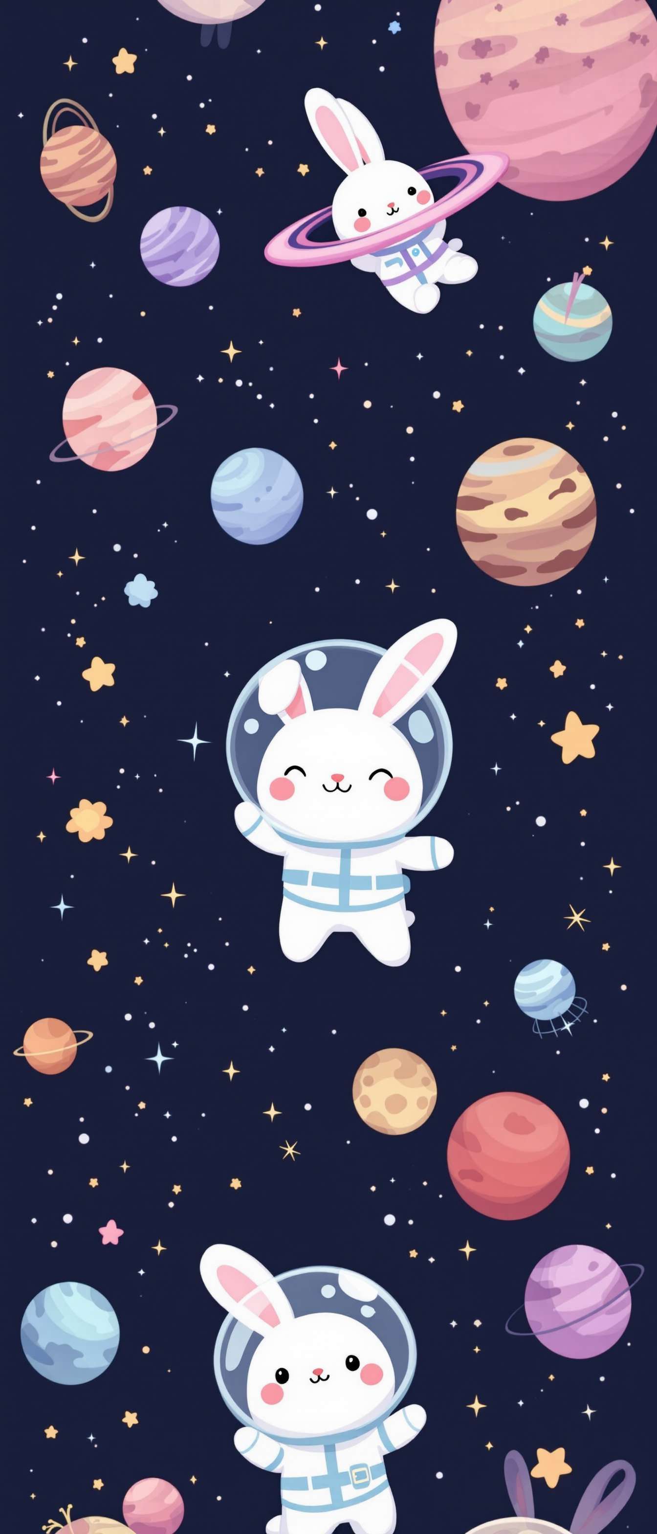 Astronaut Rabbit Space Adventure Phone Case