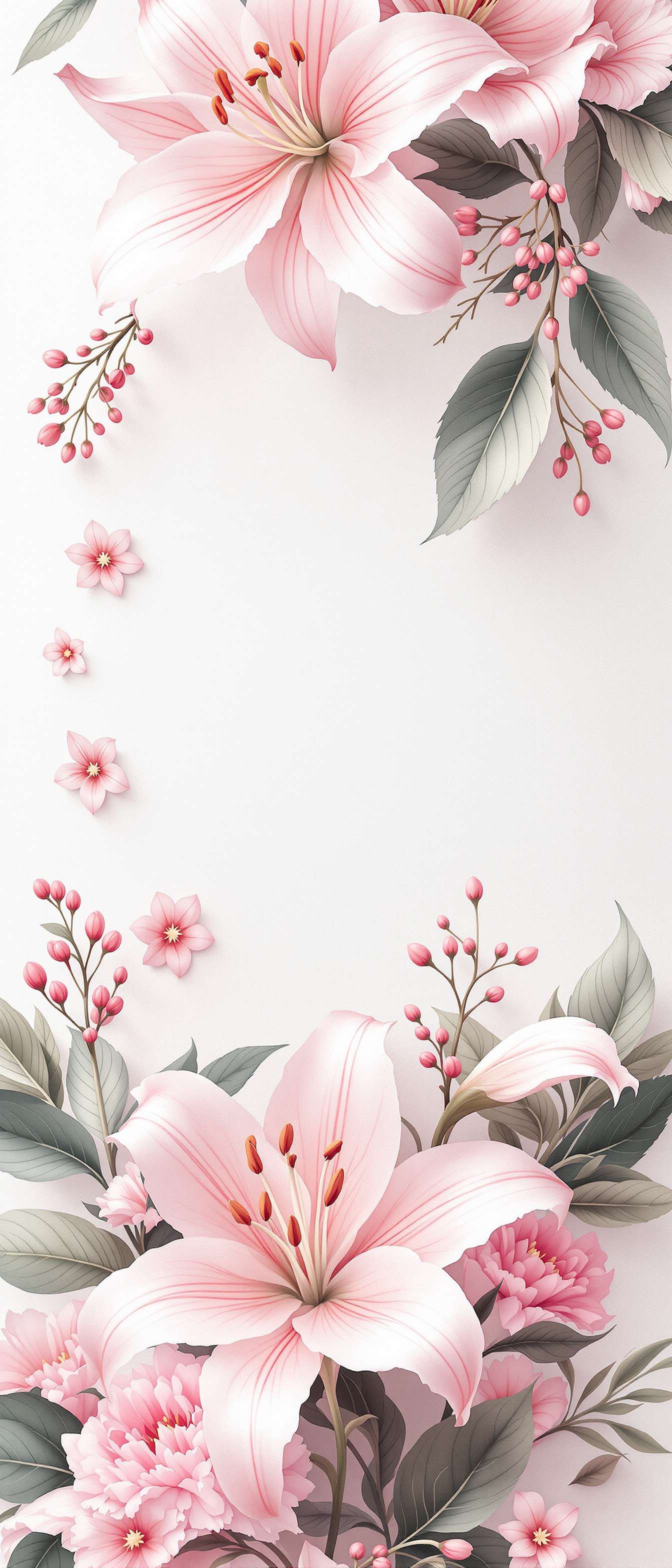 Elegant Floral Watercolor Phone Case