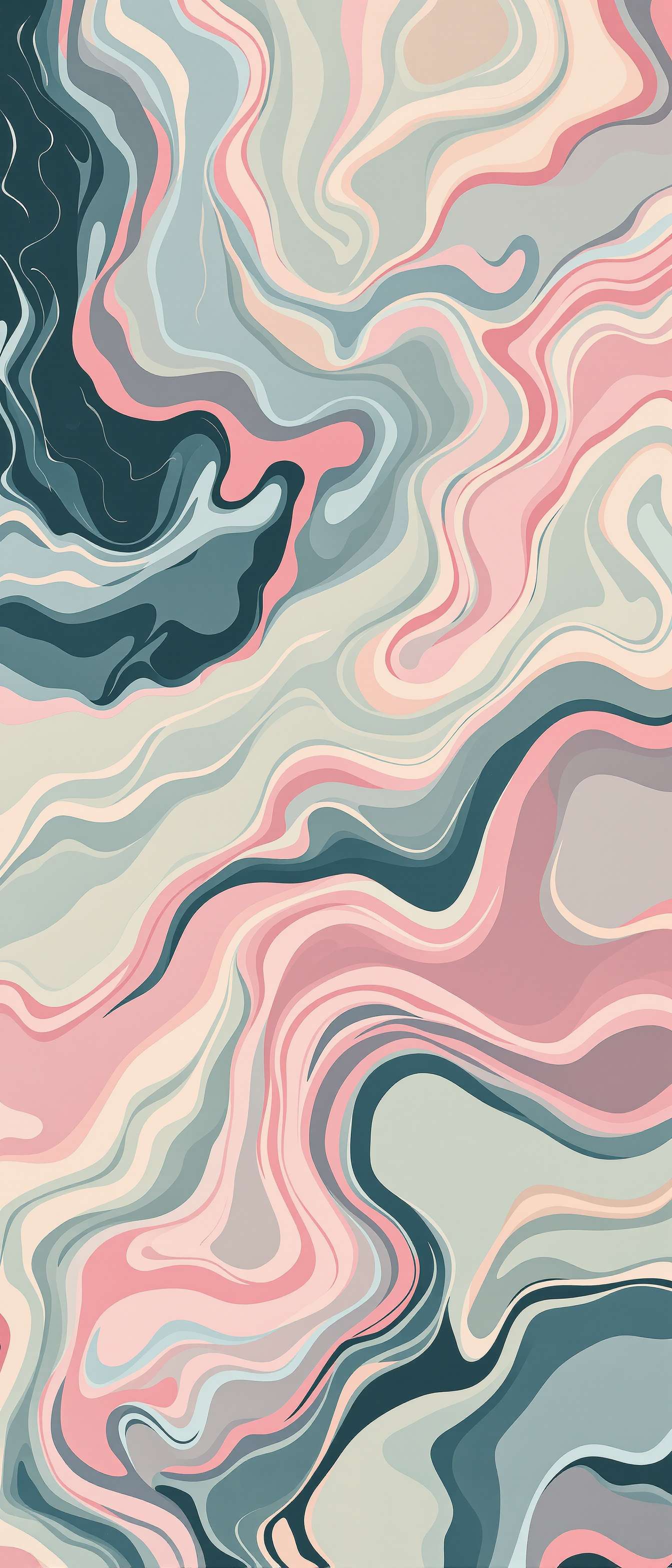 Retro Liquid Pattern Design Phone Case