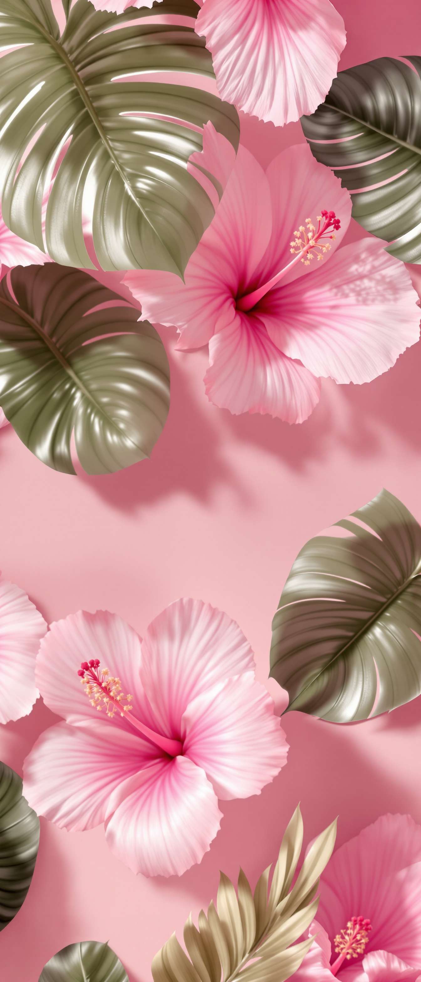 Tropical Hibiscus Phone Case