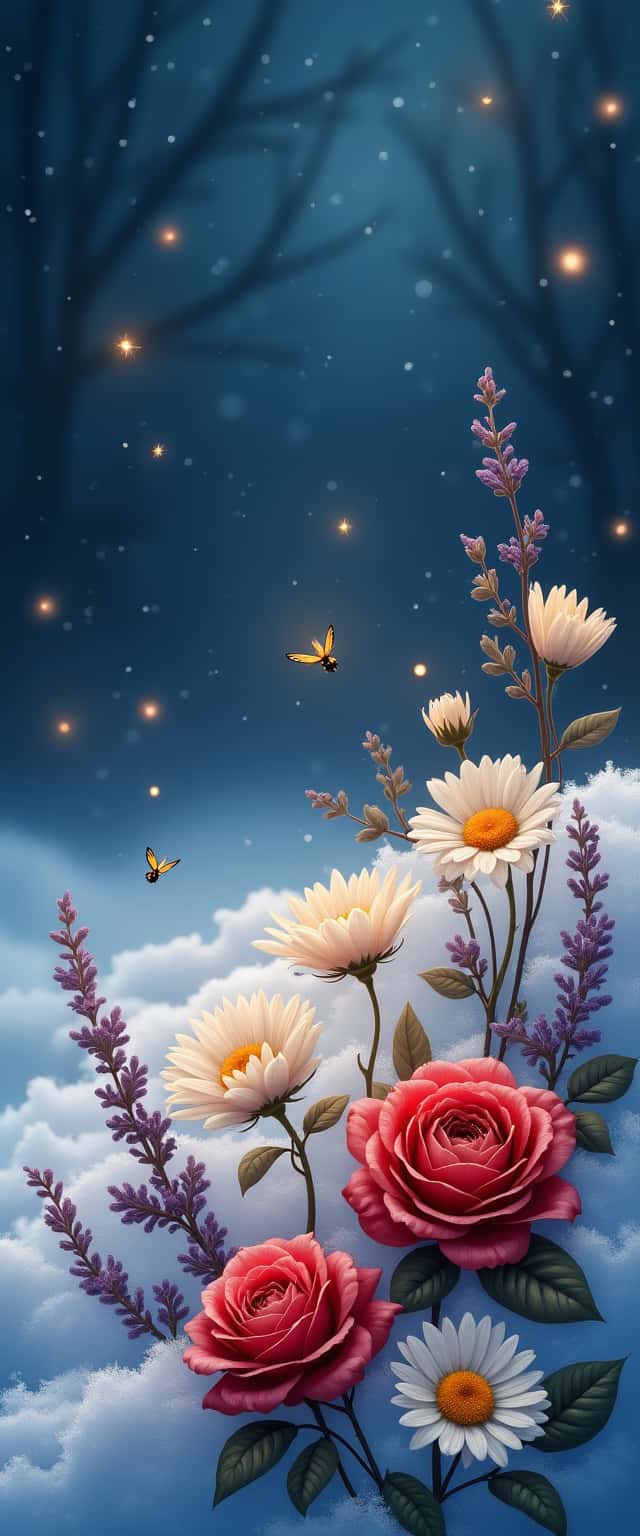 Enchanting Winter Garden Phone Case Enchanting Winter Garden Phone Case