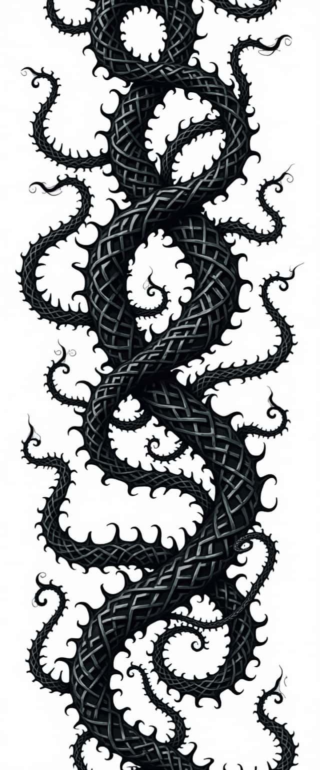 Intricate Kraken Tentacles Design Phone Case Intricate Kraken Tentacles Design Phone Case