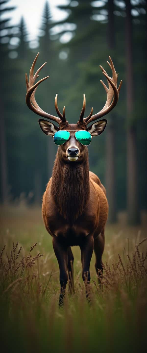 Stylish Stag Meme Design Phone Case