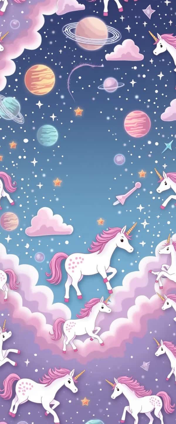 Galactic Unicorn Adventure Phone Case