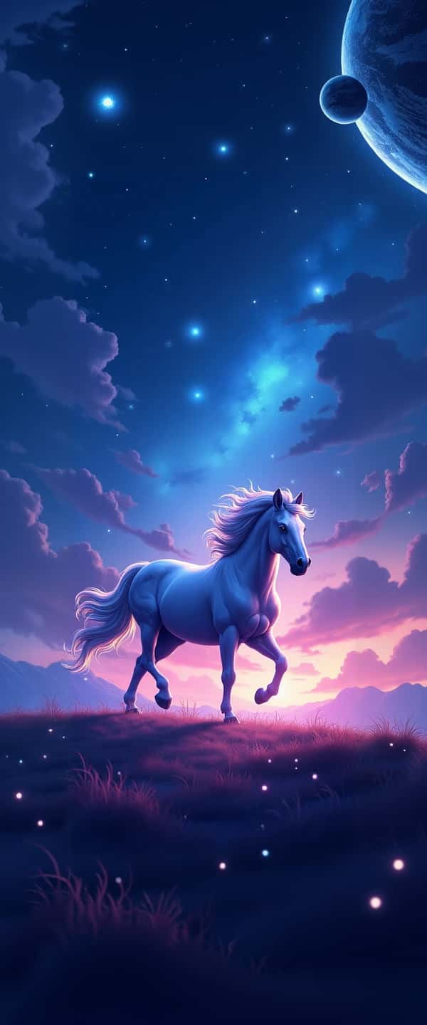 Celestial Horse Dreams Phone Case Celestial Horse Dreams Phone Case