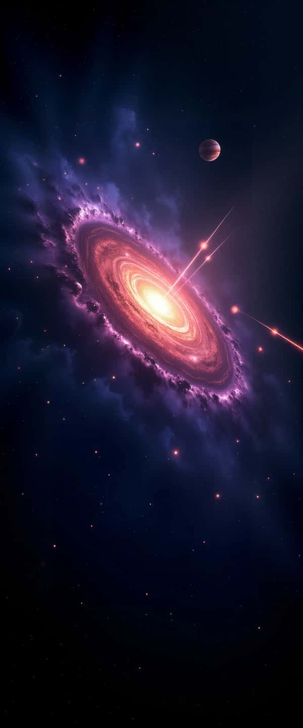 Cosmic Galaxy Visualization Phone Case Cosmic Galaxy Visualization Phone Case