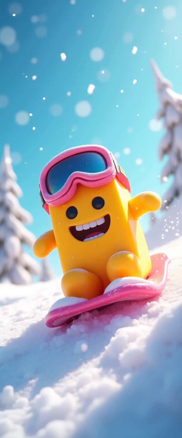 Cheeky Butter on Pink Sled Phone Case Cheeky Butter on Pink Sled Phone Case