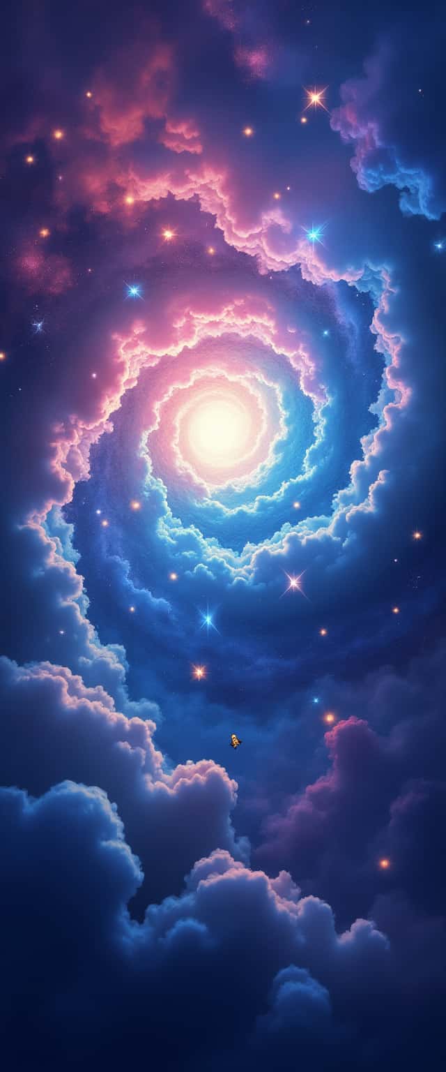 Cosmic Whimsy Landscape Phone Case