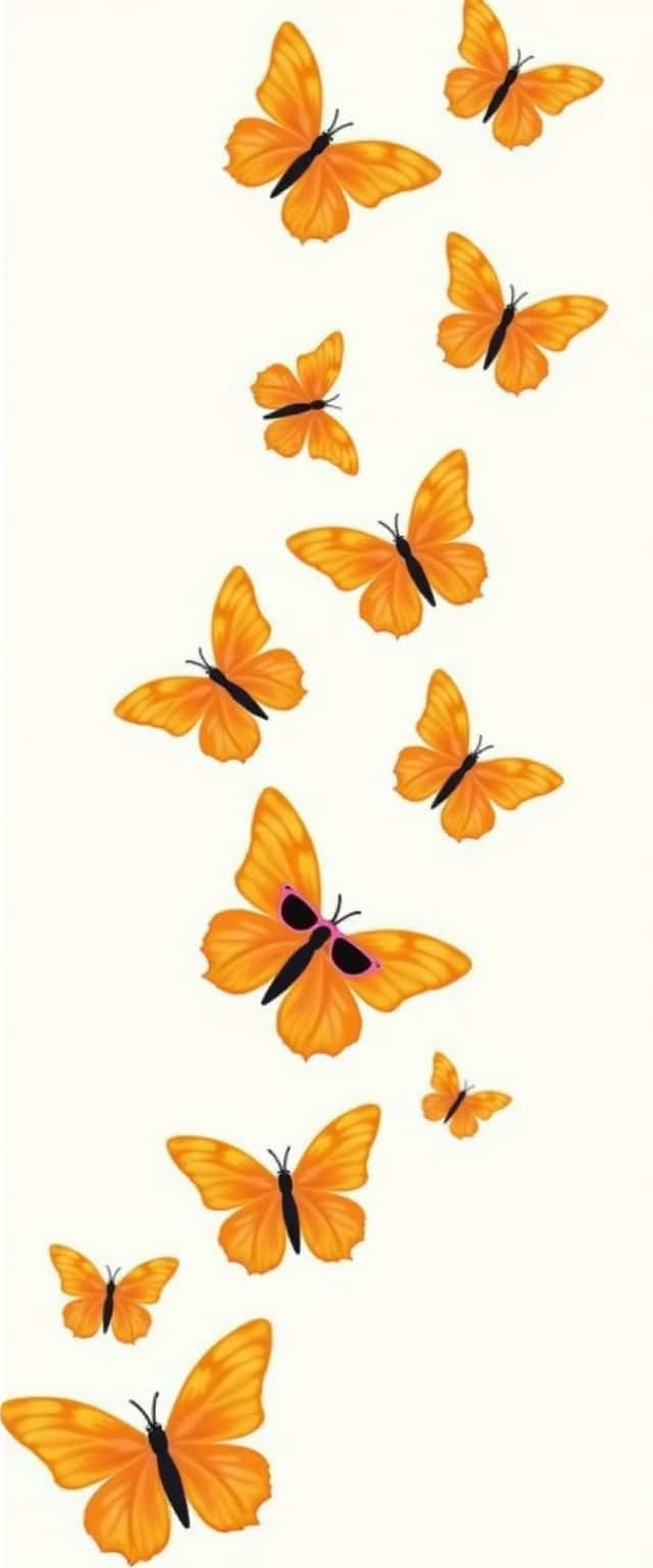 Monarch Butterfly Flight Design Phone Case Monarch Butterfly Flight Design Phone Case