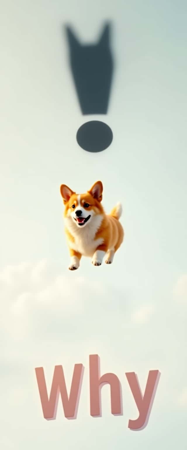 Floating Corgi in Ethereal Sky Phone Case Floating Corgi in Ethereal Sky Phone Case