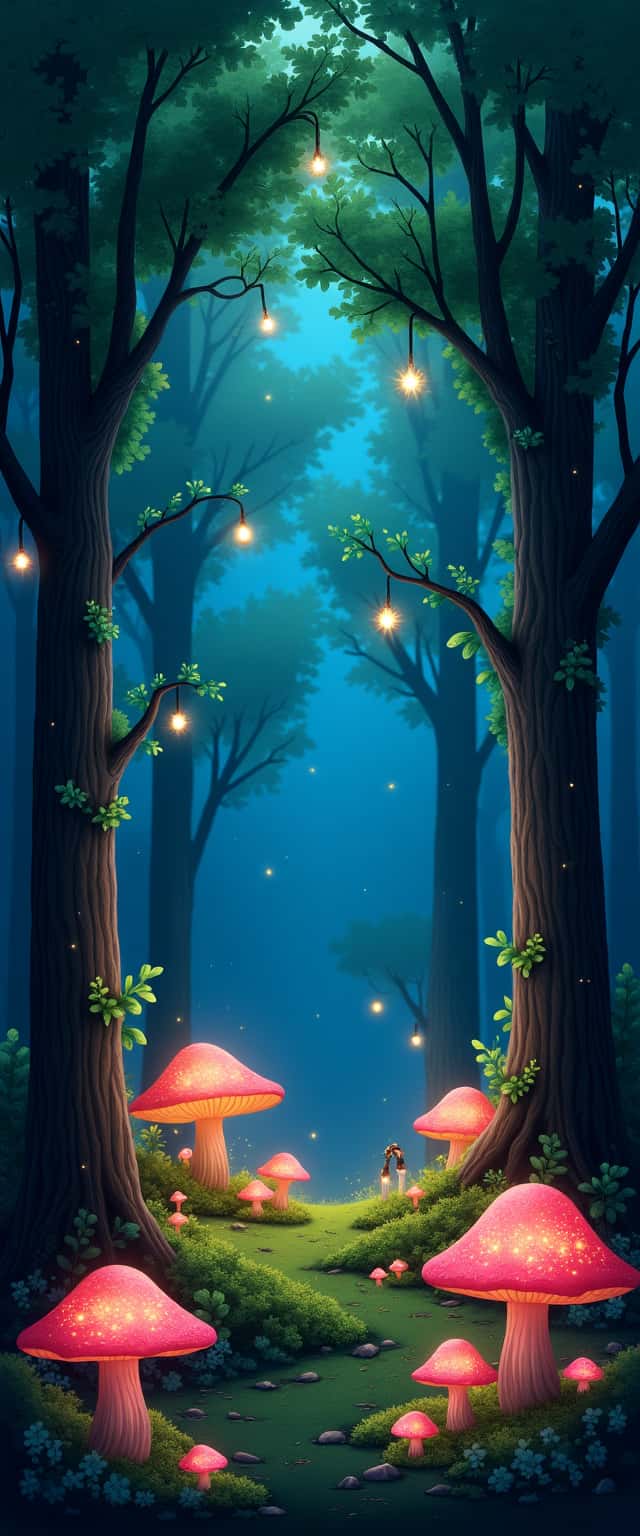 Twilight Enchanted Forest Phone Case Twilight Enchanted Forest Phone Case