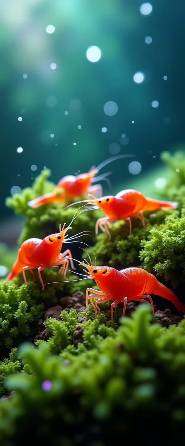 Underwater Cluster of Shrimps Phone Case Underwater Cluster of Shrimps Phone Case