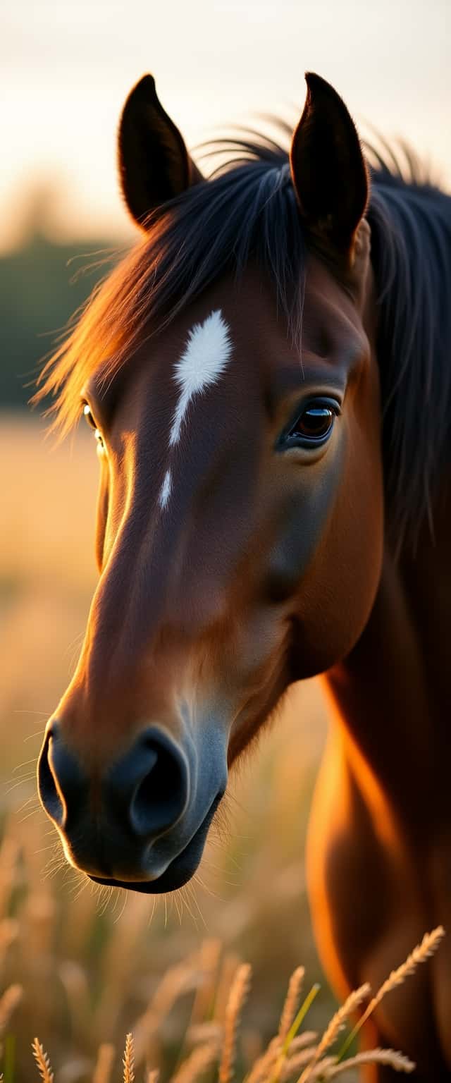 Close-Up Horse Portrait Phone Case