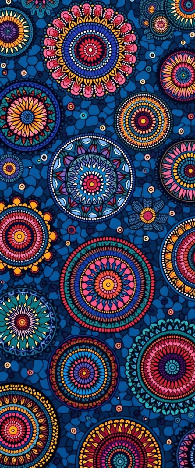Intricate Mandala Tapestry Design Phone Case