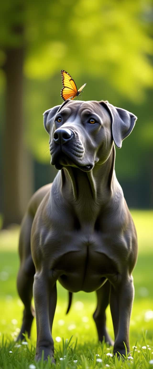 Cane Corso with Butterfly Phone Case