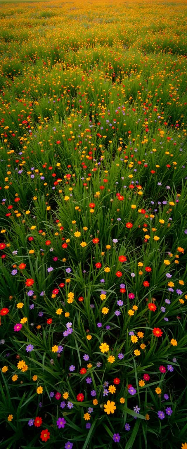 Vibrant Wildflower Meadow Phone Case