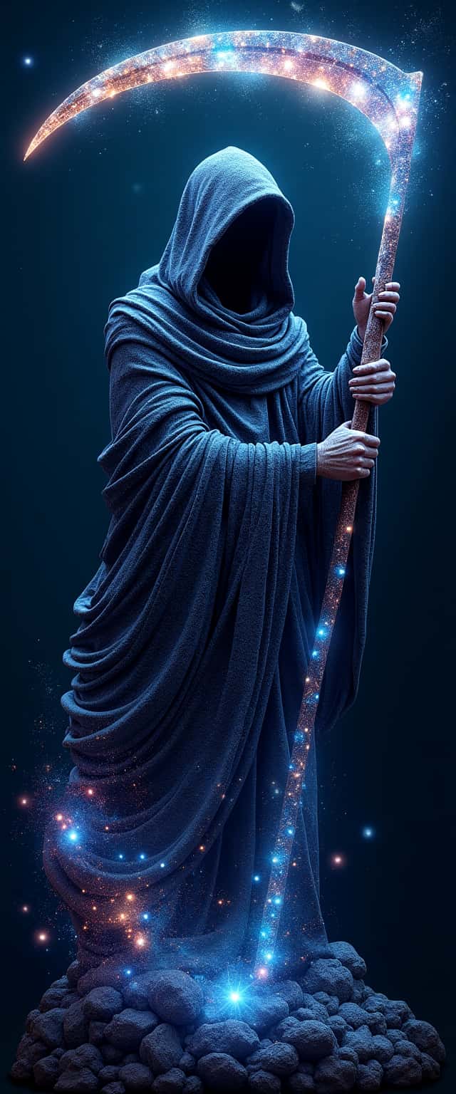 Cosmic Reaper Figure Design Phone Case Cosmic Reaper Figure Design Phone Case
