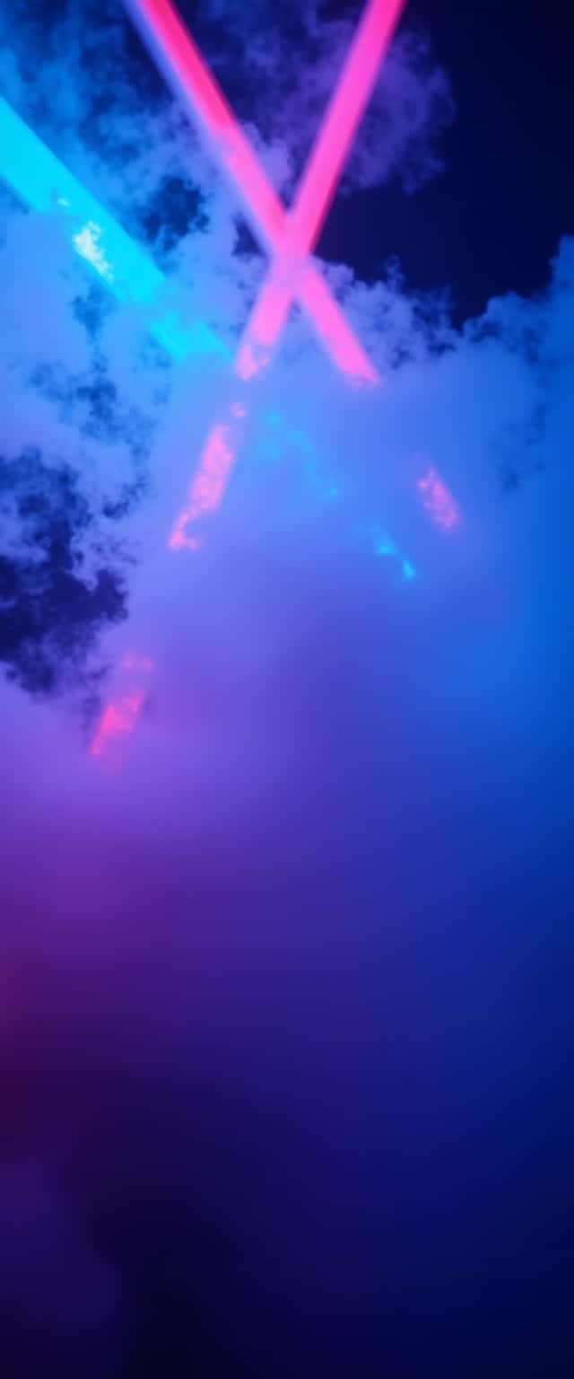 Vapor with Neon Lights Phone Case