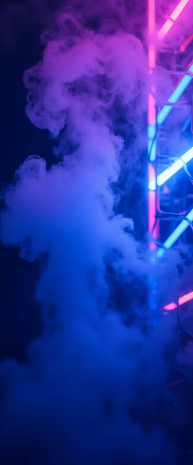 Neon Vapor Cloud Design Phone Case Neon Vapor Cloud Design Phone Case