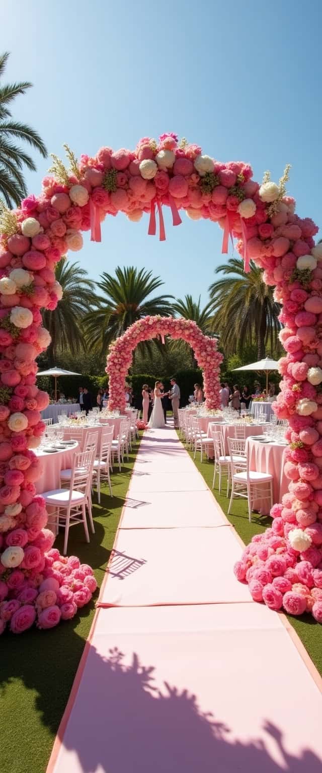 Outdoor Wedding Floral Decor Phone Case Outdoor Wedding Floral Decor Phone Case