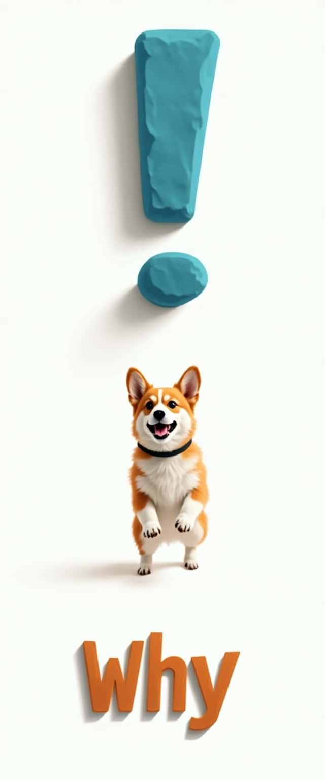 Gravity-Free Corgi Inquiry Phone Case