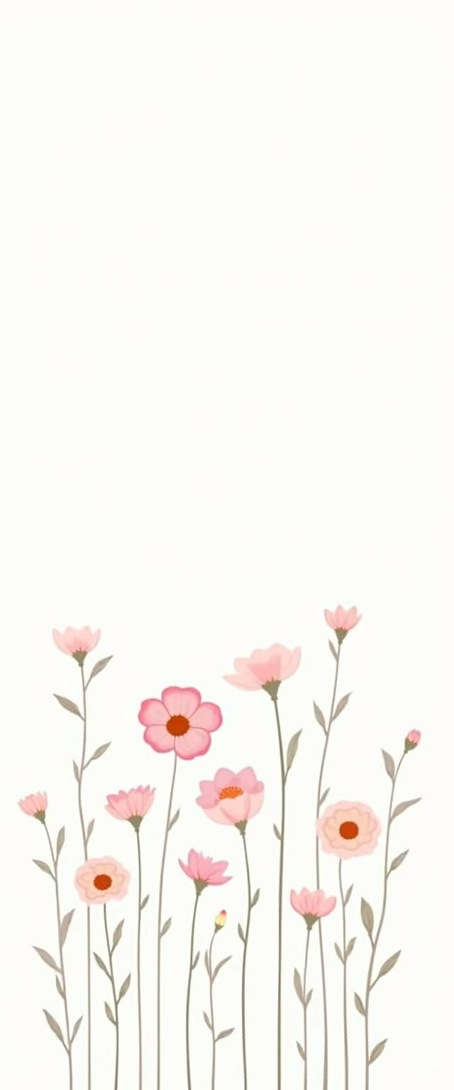Minimalist Floral Design for Mother’s Day Phone Case