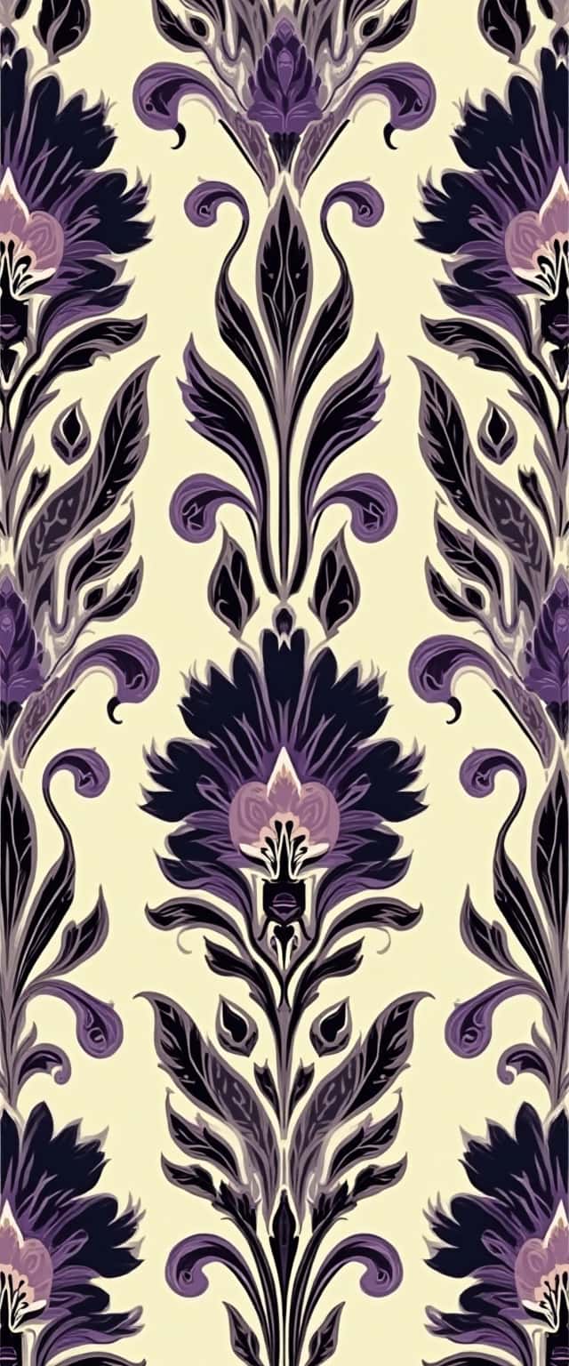 Opulent Art Nouveau Peacock Design Phone Case