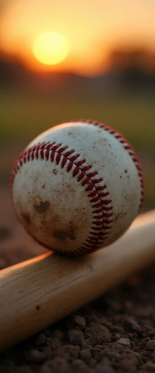 Baseball Player Action Scene Phone Case