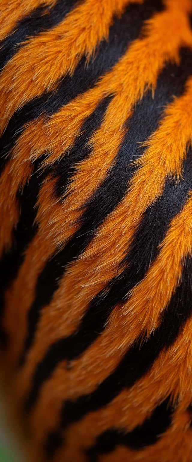 Lush Tiger Fur Close-Up Phone Case