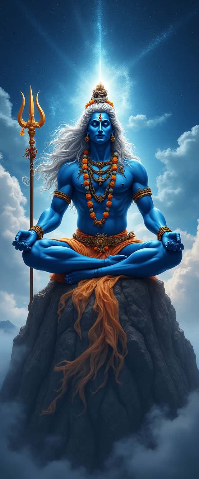 Lord Shiva Meditative Phone Case