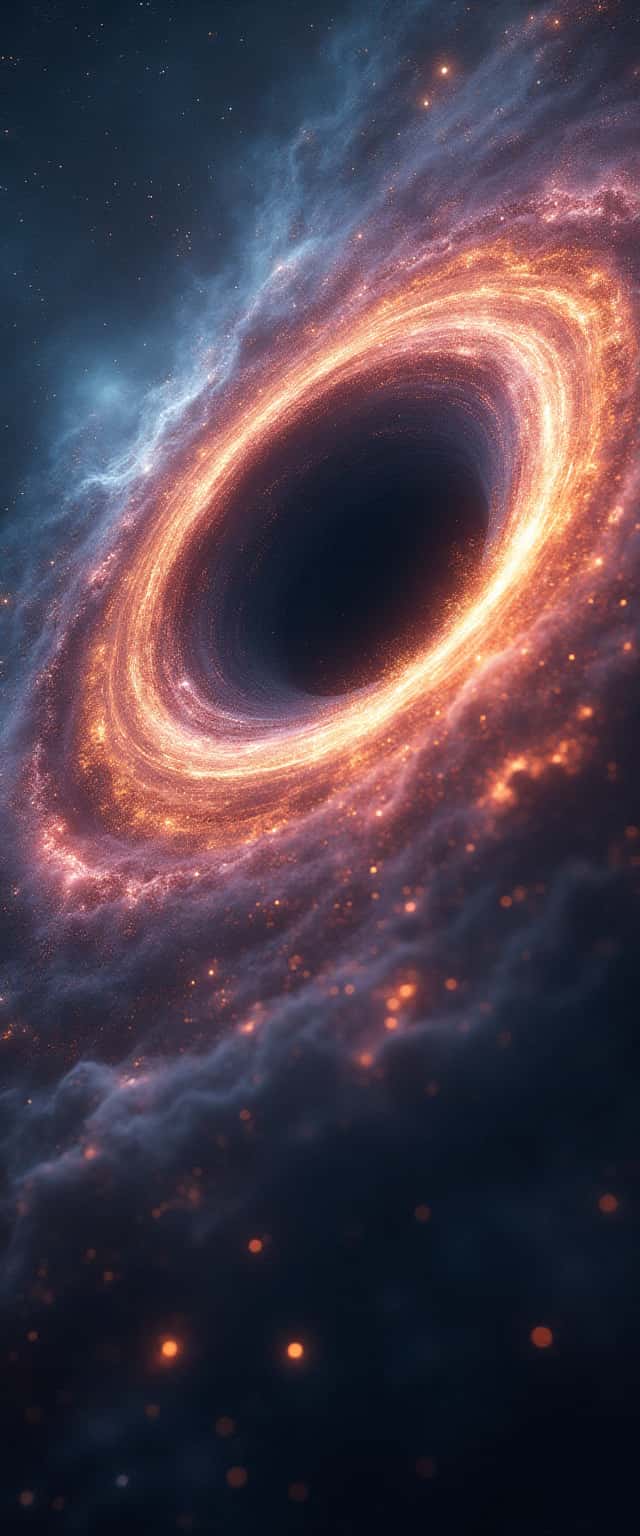 Colossal Black Hole with Galaxies Phone Case Colossal Black Hole with Galaxies Phone Case