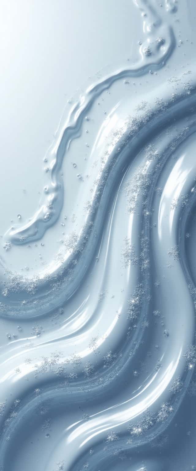 Dynamic Fluid Silver Abstract Phone Case Dynamic Fluid Silver Abstract Phone Case