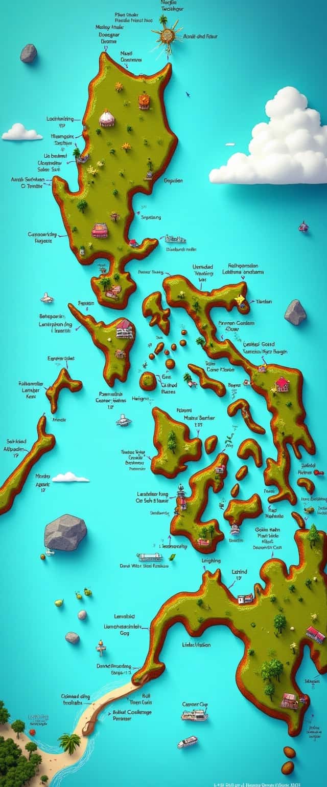 Baler Map Illustration Phone Case Baler Map Illustration Phone Case